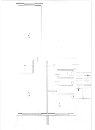 
  Сдам в аренду 2-комнатную квартиру, 44.2 м², Новосибирск

. Фото 21.