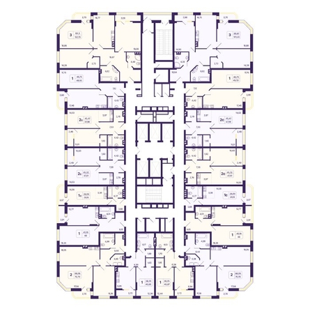 
   Продам 1-комнатную, 46.59 м², Астон. Шесть звёзд, 1

. Фото 1.