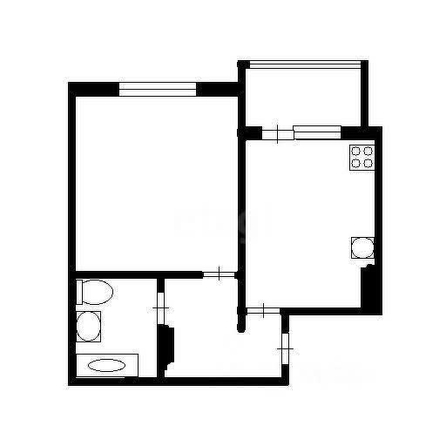 
  Сдам в аренду 1-комнатную квартиру, 34 м², Новосибирск

. Фото 10.