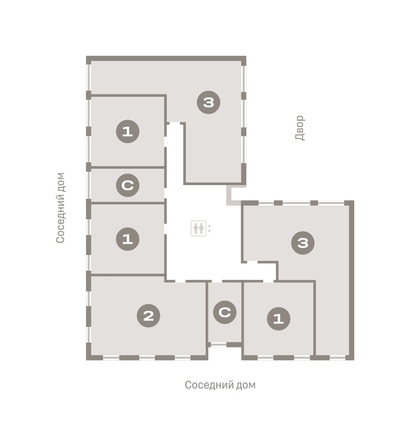 
   Продам 1-комнатную, 48.03 м², Европейский берег, дом 45

. Фото 1.