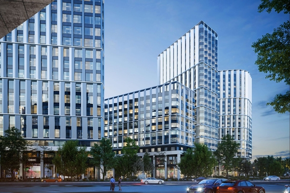 
  Продается 1-комнатный апартамент, 39.71 м², АК АЭРОН, cекция B1
. Фото 4.