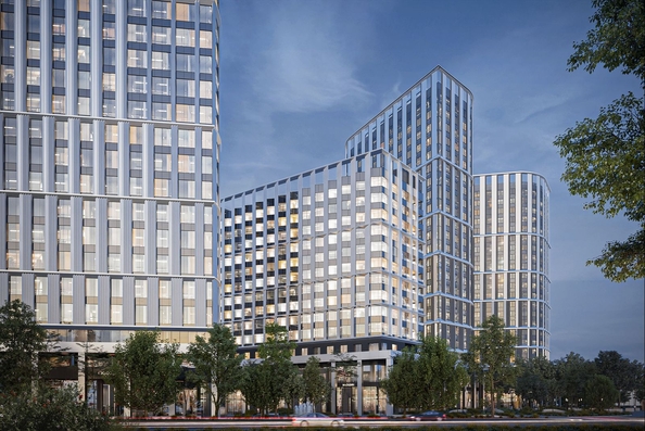 
  Продается 1-комнатный апартамент, 39.71 м², АК АЭРОН, cекция B1
. Фото 8.