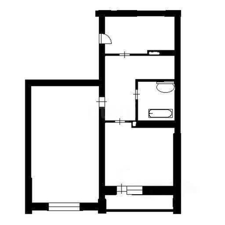
  Сдается 1-комн. квартира, 37 м², Адриена Лежена ул, д. 27/1
. Фото 8.