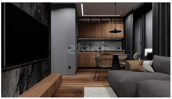
  Продается 2-комн. квартира, 53.7 м², ЖК Азимут, дом 4
. Фото 4.