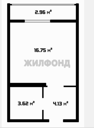 
  Продается студия, 24 м², Зорге ул, д. 279
. Фото 7.