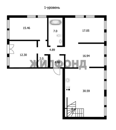 
   Продам 3-комнатную, 156 м², 3-й микрорайон, 1

. Фото 21.