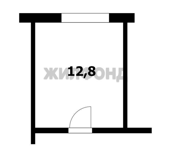 
  Продается комната, 12.8 м², Сибиряков-Гвардейцев ул, д. 64
. Фото 2.