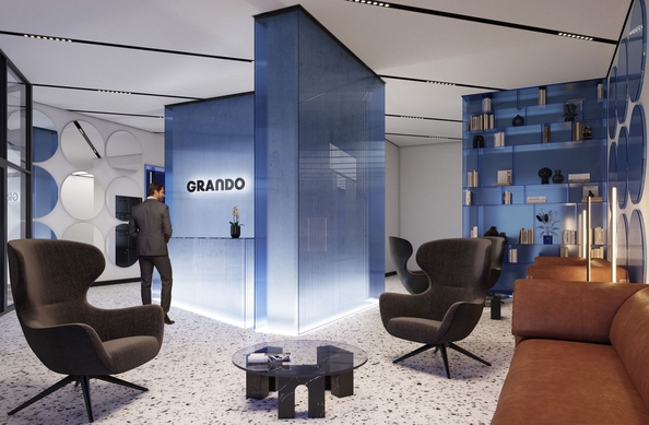 
  Продается 3-комн. квартира, 99.4 м², ЖК Grando (Грандо)
. Фото 11.