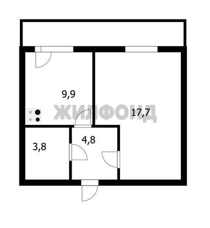 
  Продается 1-комн. квартира, 36.1 м², ЖК Венеция-2, дом 8
. Фото 22.