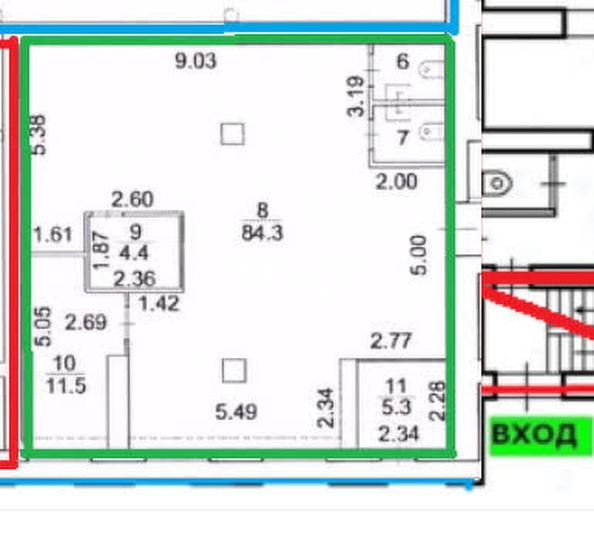 
   Продам помещение, 111.1 м², Королева ул, 40к5

. Фото 6.
