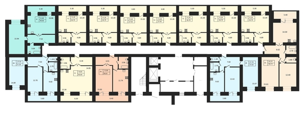 
  Продается 3-комн. квартира, 56.13 м², ЖК Дивногорский, дом 43
. Фото 1.