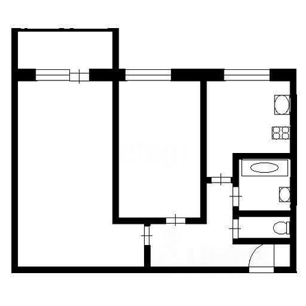 
  Сдается 2-комн. квартира, 47 м², Тимирязева ул, д. 77
. Фото 15.