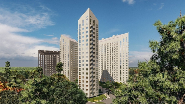 
  Продается 1-комн. квартира, 45.8 м², ЖК Основатели, дом 8
. Фото 2.