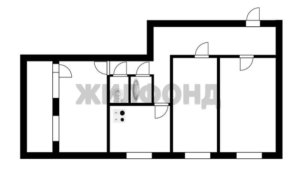 
  Продается 3-комн. квартира, 82.8 м², Гоголя ул, д. 39а
. Фото 13.
