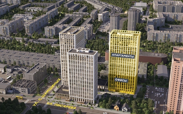 
  Продается апартамент, 20.27 м², АК Land Lord (Ленд Лорд), башня С
. Фото 1.