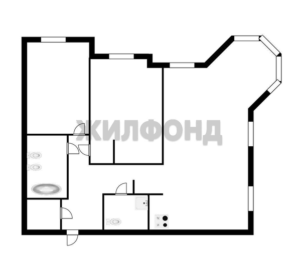 
  Продается 3-комн. квартира, 127.3 м², Богдана Хмельницкого ул, д. 11/3
. Фото 32.
