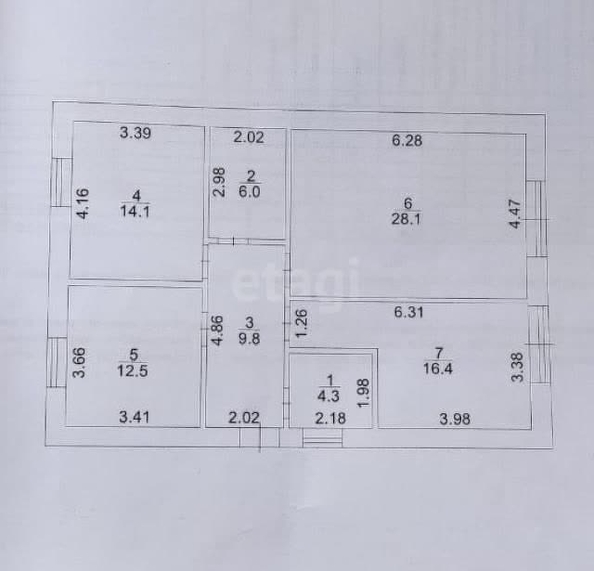 
  Продается дом, 91 м², садовое товарищество Ратник
. Фото 2.