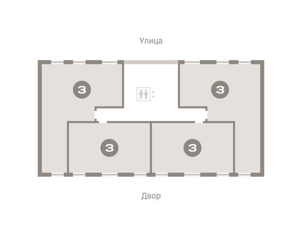 
  Продается 3-комн. квартира, 124.29 м², ЖК Пшеница, дом 4
. Фото 12.