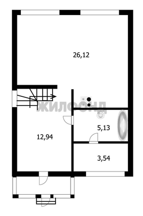 
  Продается дом, 105 м², село Каменка
. Фото 20.