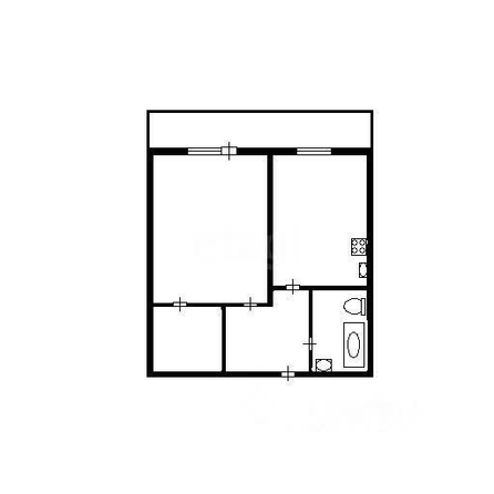 
  Продается 1-комн. квартира, 29 м², Кропоткина ул, д. 98
. Фото 19.