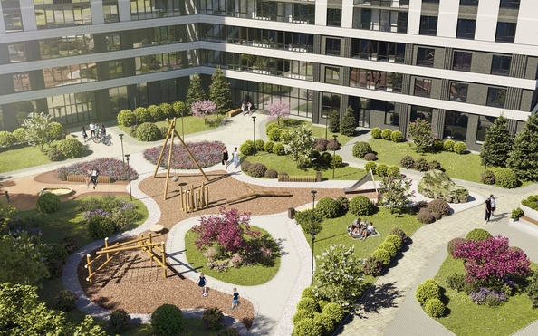 
  Продается 3-комн. квартира, 95.4 м², ЖК Сакура парк, дом 2
. Фото 6.