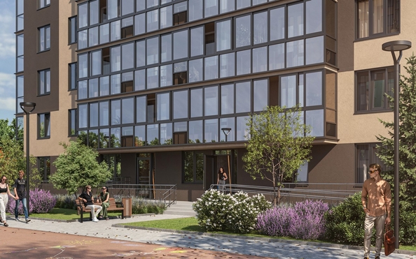 
  Продается 1-комн. квартира, 53 м², ЖК Расцветай на Зорге, дом 1 
. Фото 1.