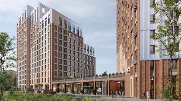 
  Продается студия, 56.3 м², ЖК Новаторы
. Фото 1.