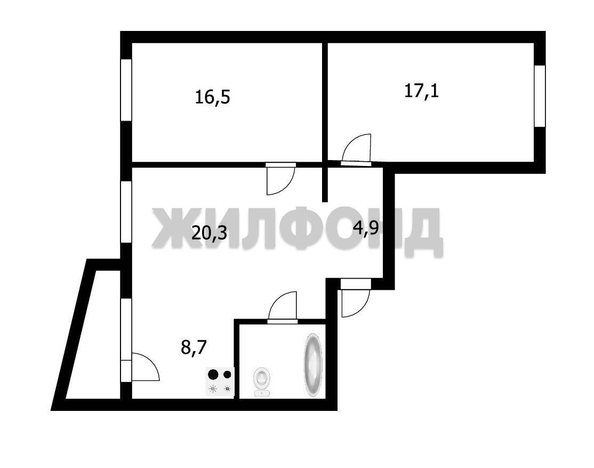 
  Продается 3-комн. квартира, 70.9 м², ЖК Венеция-2, дом 4
. Фото 25.