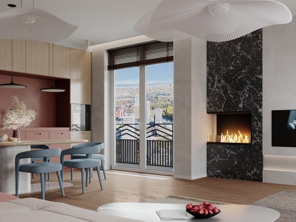 
  Продается 1-комн. квартира, 35.04 м², ЖК Марсель-2, дом 2 секция 3,4
. Фото 2.