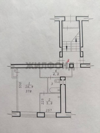 
  Продается 1-комн. квартира, 31 м², Блюхера ул, д. 48
. Фото 8.