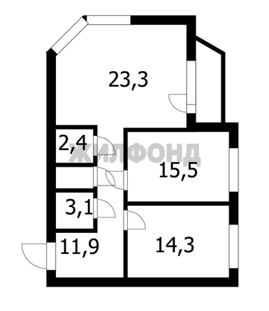 
  Продается 3-комн. квартира, 72.1 м², Семьи Шамшиных ул, д. 24/2
. Фото 27.