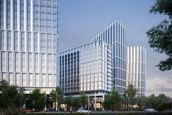
  Продается 1-комн. квартира, 43.49 м², БЦ АЭРОН, Бизнес-центр класса А
. Фото 9.