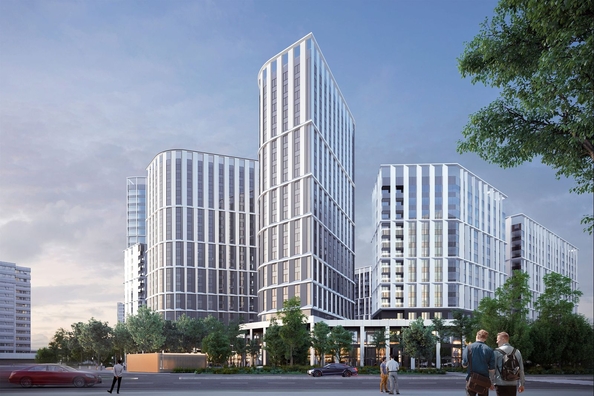 
  Продается 1-комн. квартира, 41.65 м², БЦ АЭРОН, Бизнес-центр класса А
. Фото 1.
