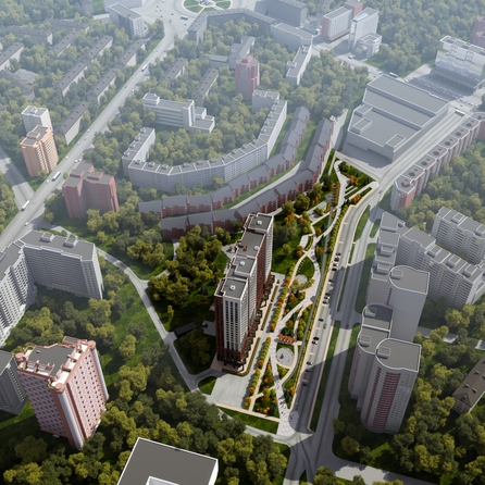 
  Продается 1-комн. квартира, 68.1 м², ЖК Тайм Сквер
. Фото 5.