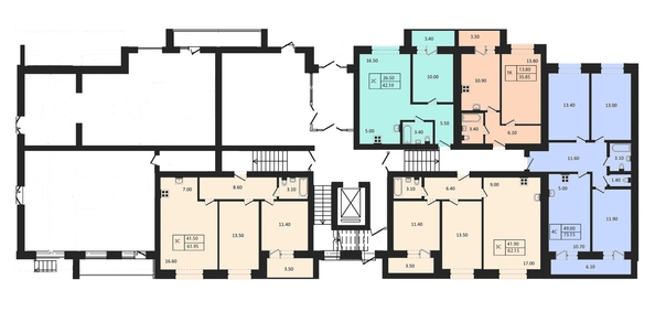
  Продается 2-комн. квартира, 62.15 м², ЖК Дивногорский, 2.0
. Фото 1.