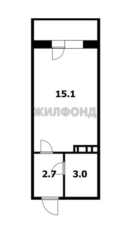 
  Продается студия, 20.8 м², Петухова ул, д. 103
. Фото 7.