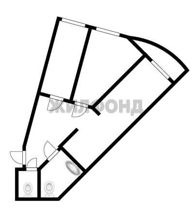 
  Продается 3-комн. квартира, 74.8 м², Лескова ул, д. 27
. Фото 6.