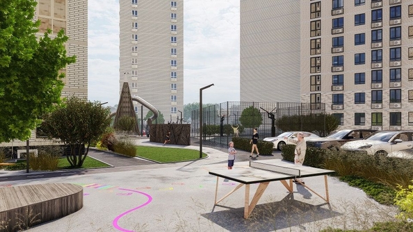 
  Продается 1-комн. квартира, 51.1 м², ЖК Основатели, дом 8
. Фото 9.