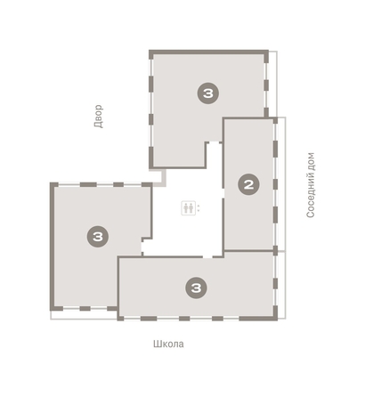 
  Продается 3-комн. квартира, 98.1 м², ЖК Лебедевский квартал, дом 1
. Фото 16.