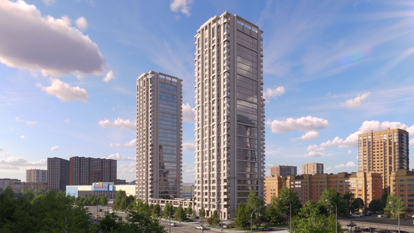 
  Продается 2-комн. квартира, 38.2 м², ЖК CITY TOWERS (Сити Тауэрс)
. Фото 2.