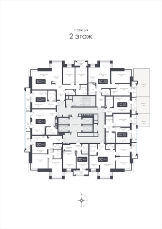 
  Продается 3-комн. квартира, 65.2 м², ЖК CITY TOWERS (Сити Тауэрс)
. Фото 37.