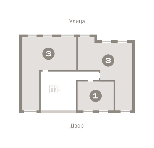 
  Продается 3-комн. квартира, 79.38 м², ЖК Пшеница, 6.1
. Фото 1.