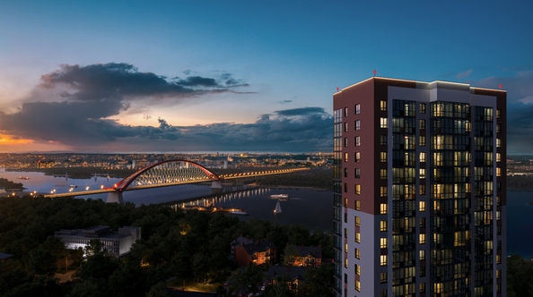 
  Продается 2-комн. квартира, 53.73 м², ЖК Расцветай на Бугринской роще
. Фото 3.