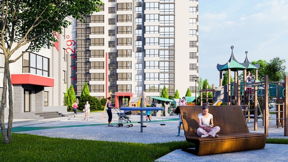 
  Продается 1-комн. квартира, 25.7 м², ЖК Азимут, дом 2
. Фото 2.