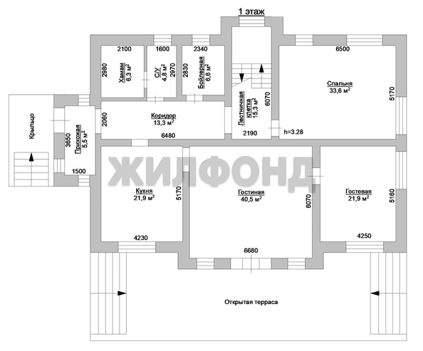
  Продается дом, 286.1 м², поселок Озерный
. Фото 37.