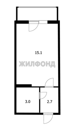 
  Продается студия, 22.5 м², Дмитрия Шмонина ул, д. 6
. Фото 11.