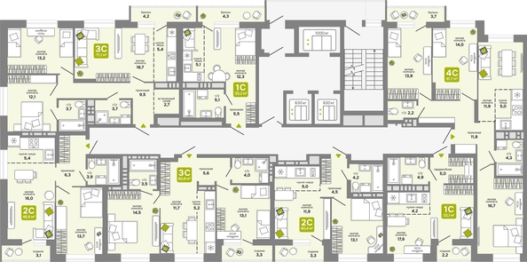 
  Продается студия, 29.3 м², ЖК Счастливый квартал, дом 2
. Фото 1.
