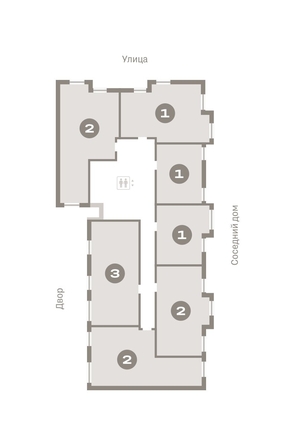 
  Продается 2-комн. квартира, 54.83 м², ЖК Пшеница, 6.1
. Фото 1.