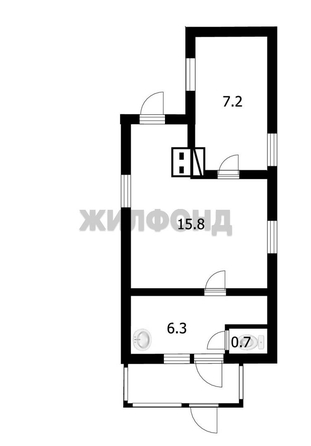 
  Продается дом, 30 м², Новосибирск
. Фото 24.