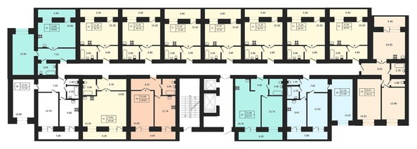 
  Продается 2-комн. квартира, 46.66 м², ЖК Дивногорский, дом 43
. Фото 1.